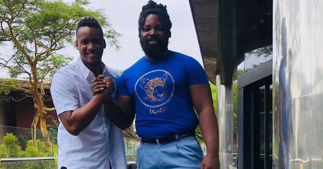 Big Zulu sees Duduzane Zuma as an older brother and often talk