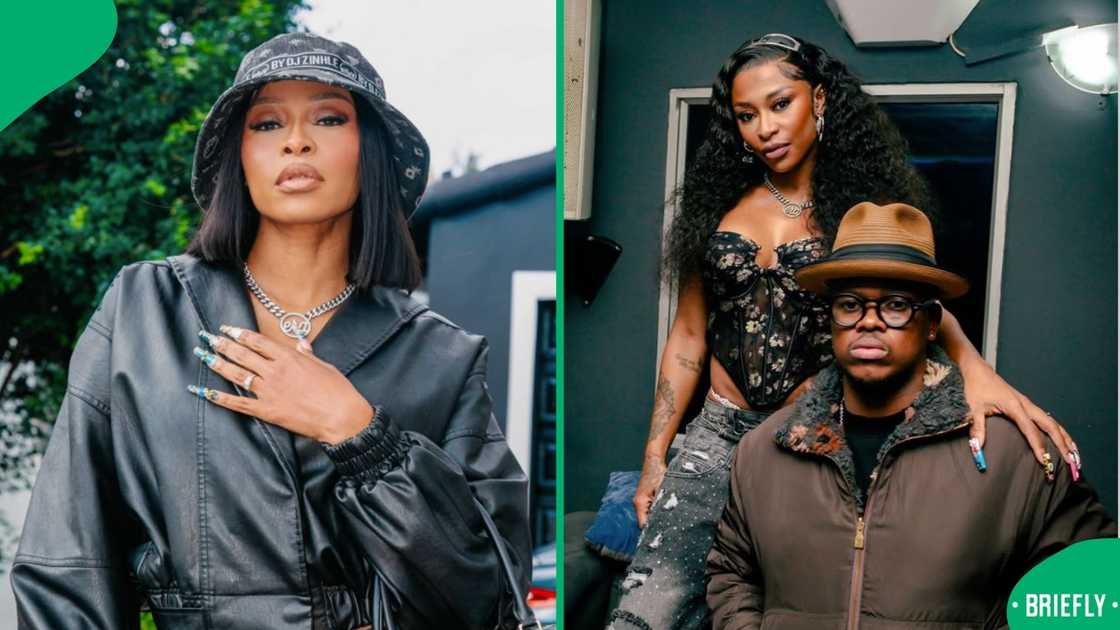 DJ Zinhle said she moved on from the cheating scandal