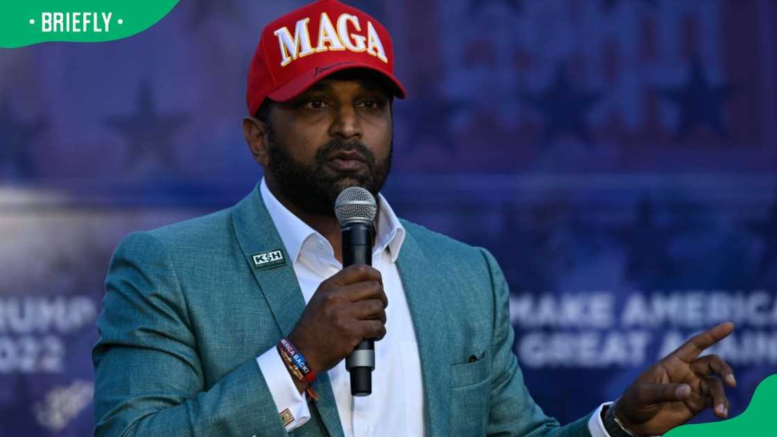 Kash Patel at the Team Trump Bus Tour in Charlotte, US, in 2024 Kash Patel at the Team Trump Bus Tour in Charlotte, US, in 2024