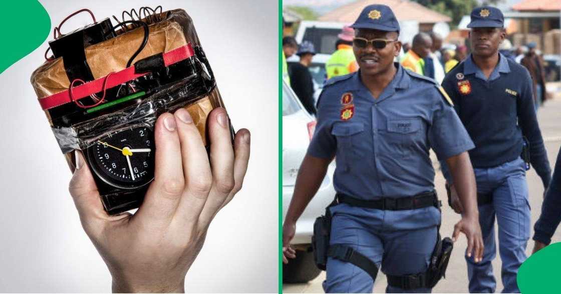 KZN police found discovered two homemade bombs in Durban North. KZN police found discovered two homemade bombs in Durban North.