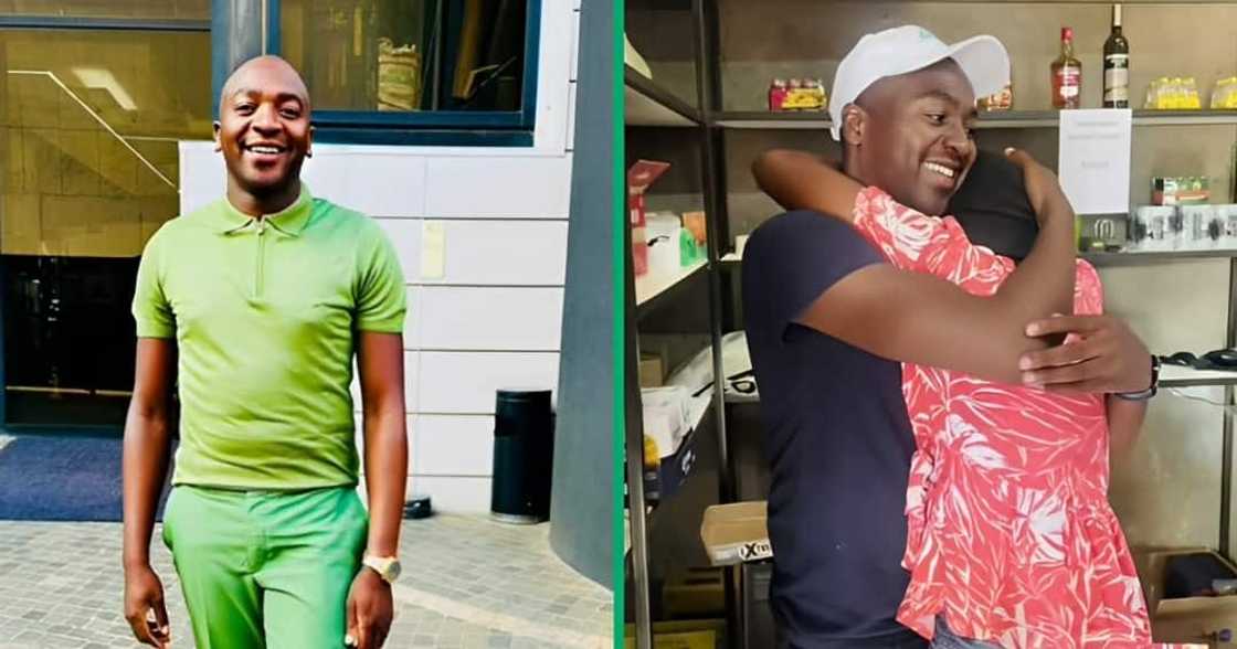 A TikTok video shows a man surprising his sister with an iPhone, and she was in tears. A TikTok video shows a man surprising his sister with an iPhone, and she was in tears.