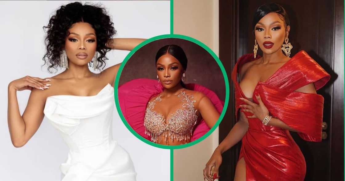 Bonang Matheba is back from France and is in work mode Bonang Matheba is back from France and is in work mode