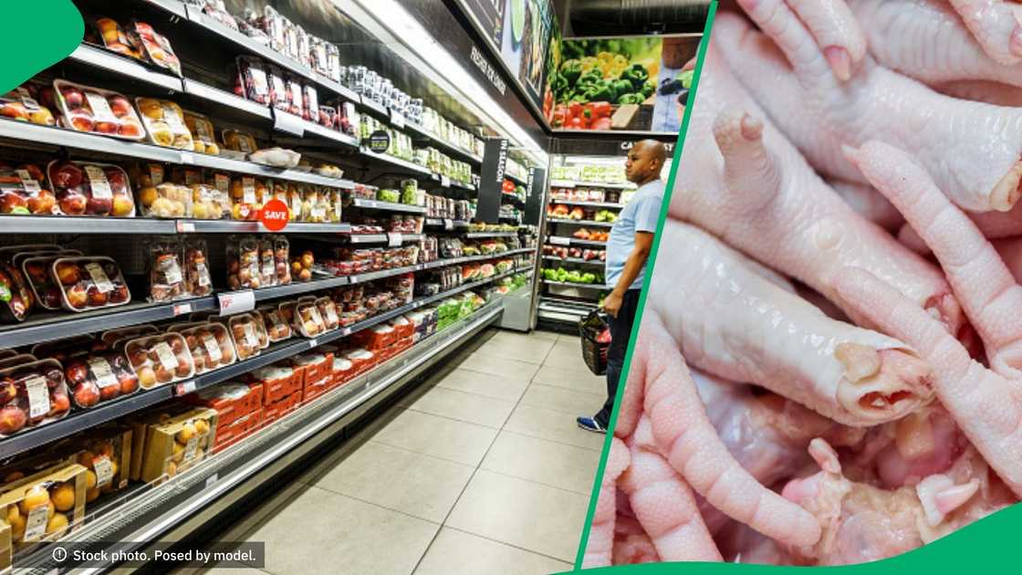 Woolworth's chicken feet in TikTok video