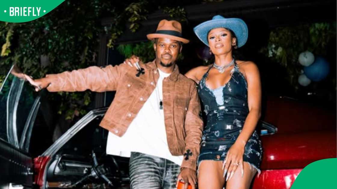 Murdah Bongz slammed DJ Zinhle for wearing short shorts Murdah Bongz slammed DJ Zinhle for wearing short shorts