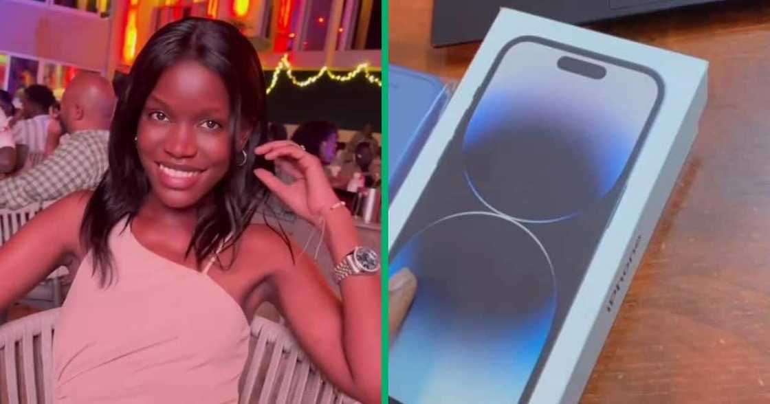 TikTok video shows iPhone14 Pro woman bought