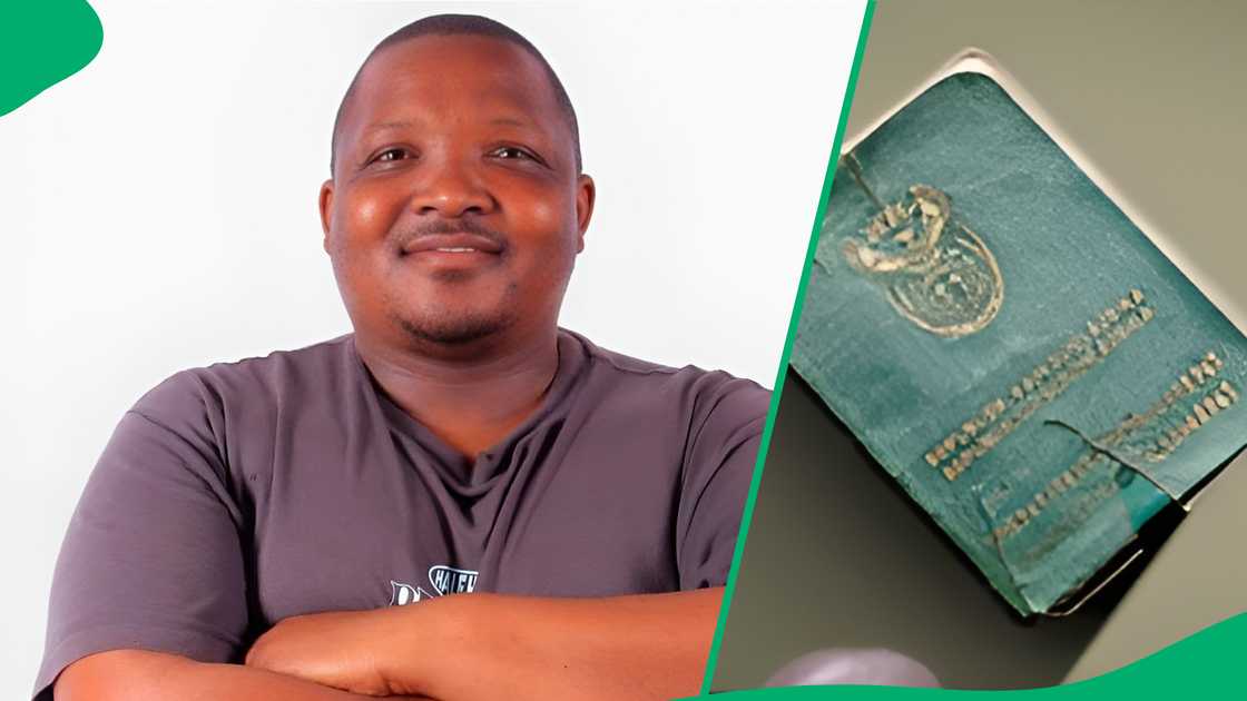 He joked about how attached some South Africans are to their old green documents