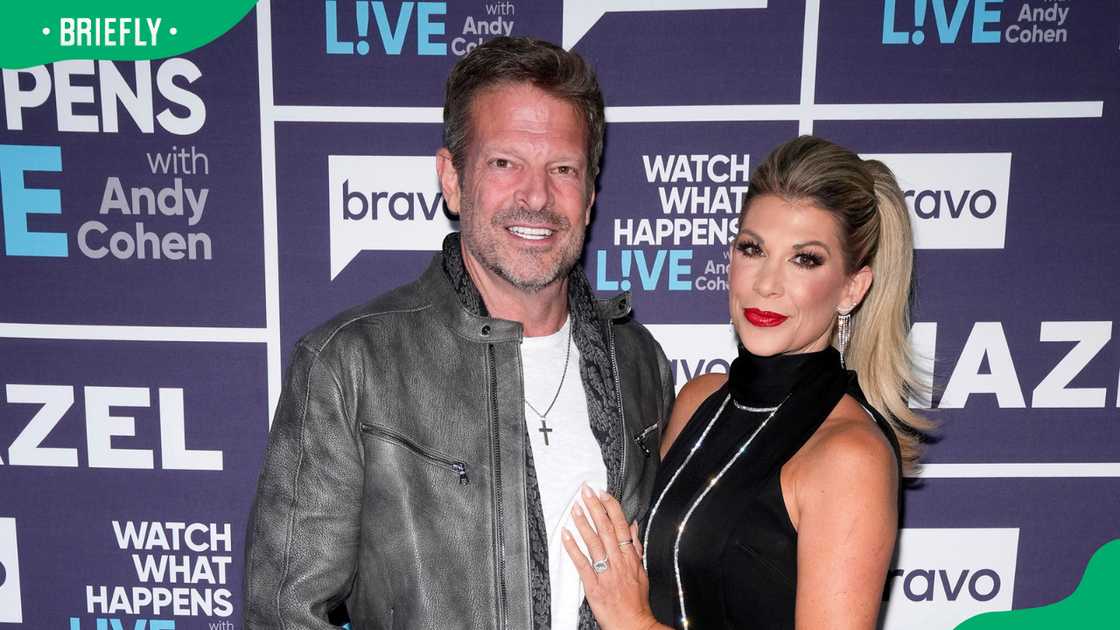 John Janssen and Alexis Bellino on WWHL with Andy Cohen John Janssen and Alexis Bellino on WWHL with Andy Cohen