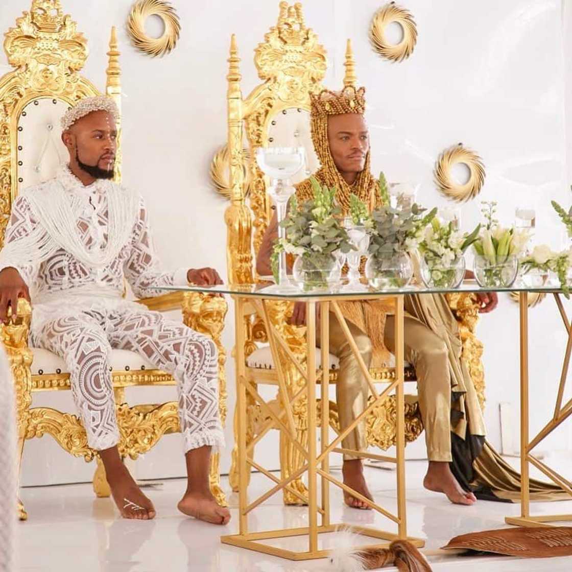 Somizi white wedding Somizi white wedding