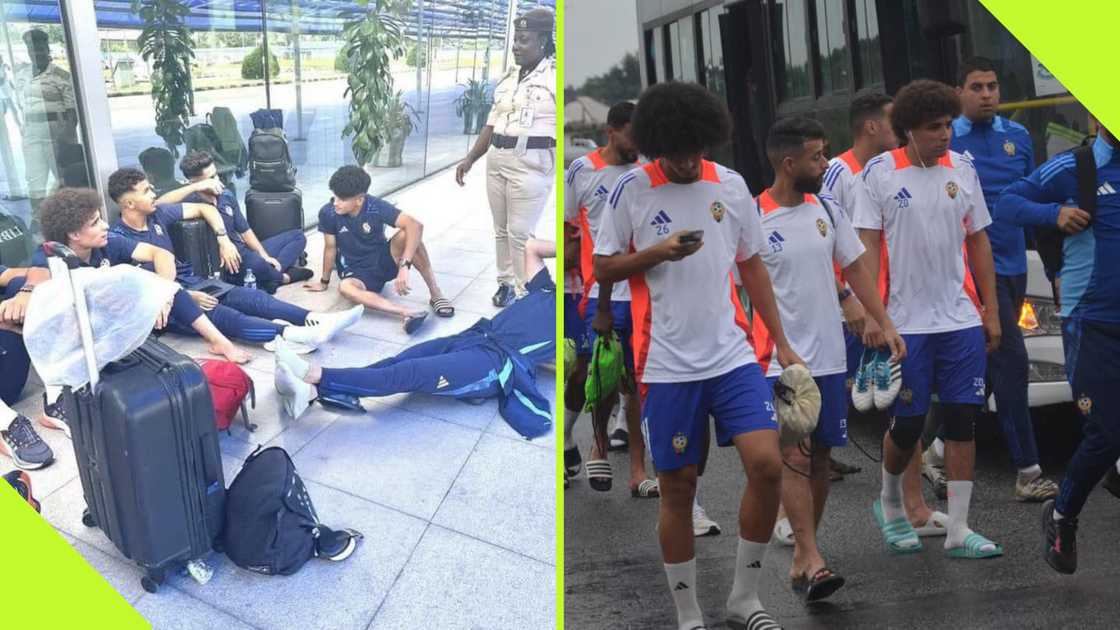 Libyan players in Port Harcourt Libyan players in Port Harcourt