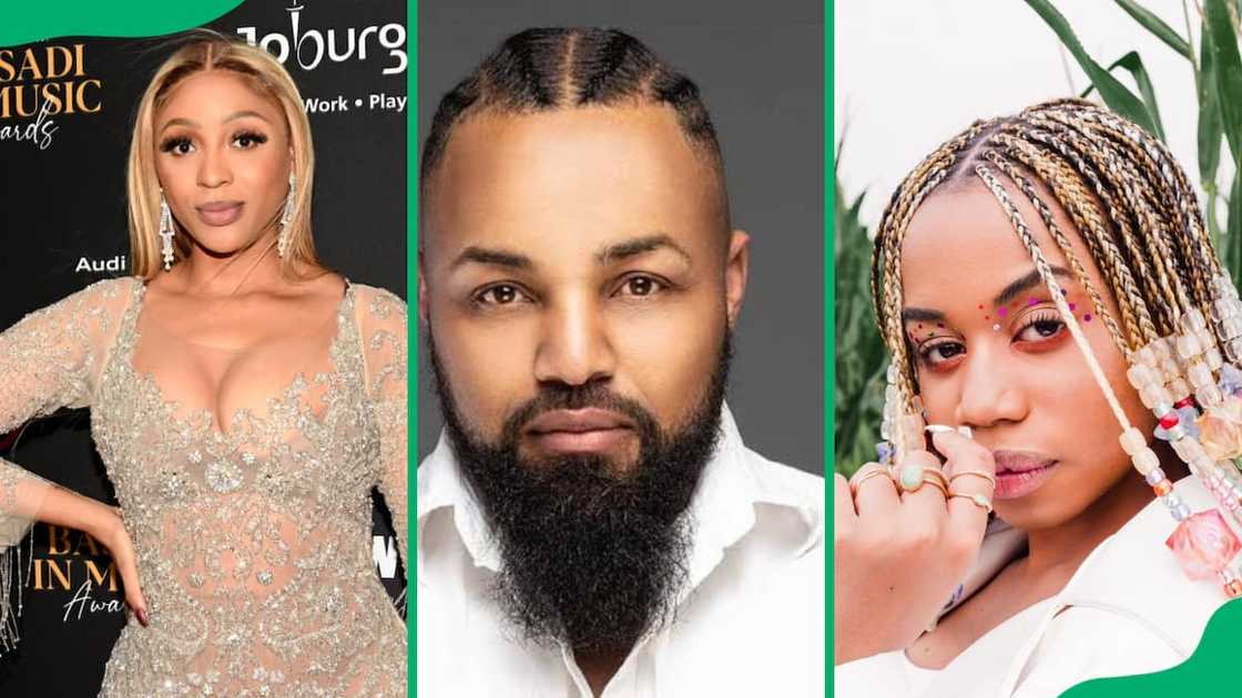 South African celebrities with Zimbabwean roots: Nadia Nakai (left), Jerome Galiao (centre), and Sha Sha (right). South African celebrities with Zimbabwean roots: Nadia Nakai (left), Jerome Galiao (centre), and Sha Sha (right).
