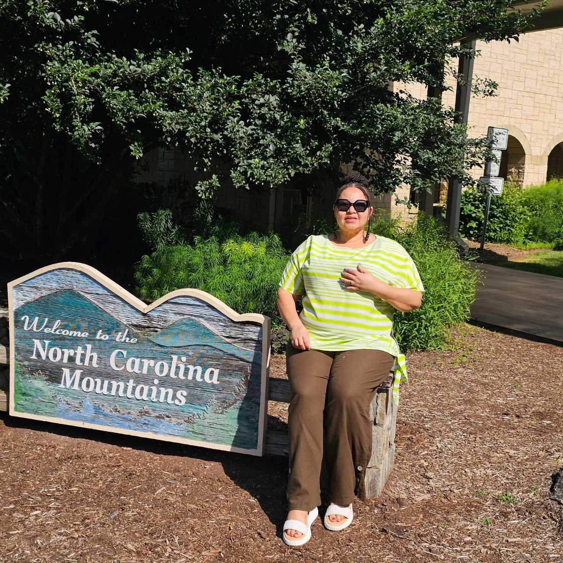 Facebook user MamaDee Builds a House posted a picture of her in the US. Facebook user MamaDee Builds a House posted a picture of her in the US.