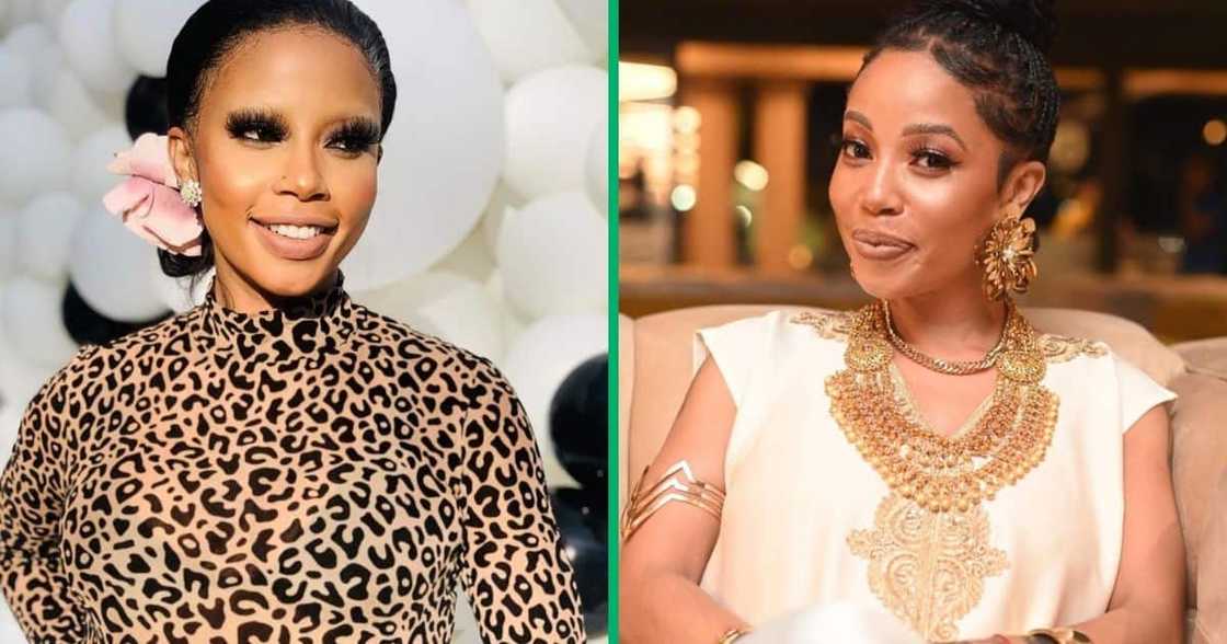 Kelly Khumalo shared a snapshot from her photoshoot Kelly Khumalo shared a snapshot from her photoshoot