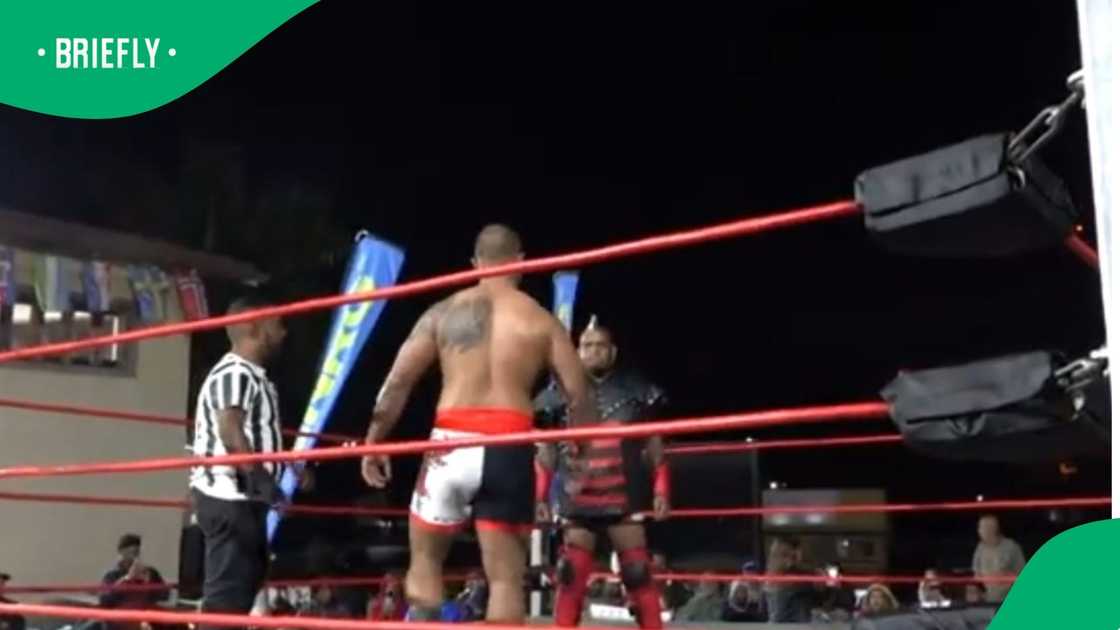 Joshua "The Bull" Chetty and Nightmare Naidu leave everything in the ring Joshua "The Bull" Chetty and Nightmare Naidu leave everything in the ring