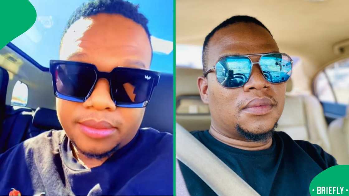 A sweet TikTok of a father carrying his child with confidence warmed hearts throughout South Africa