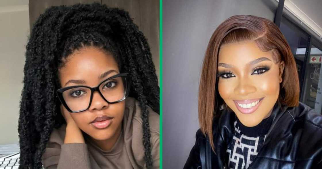 Netizens are raving over Liema Pantsi's flawless beauty. Netizens are raving over Liema Pantsi's flawless beauty.