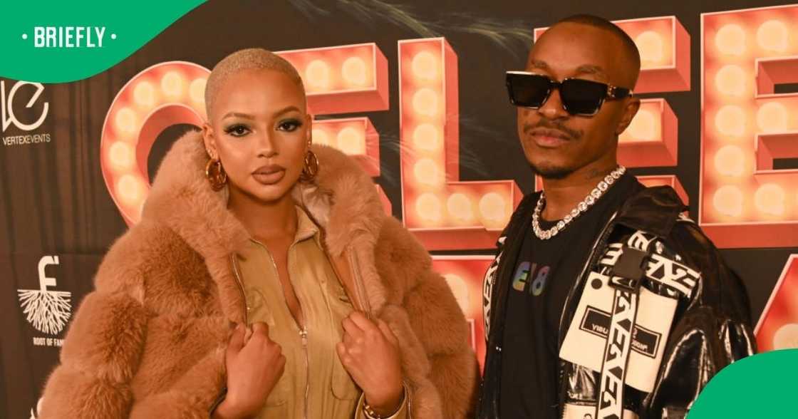 Mihlali Ndamase and Bobby Blanco danced in a popular video.