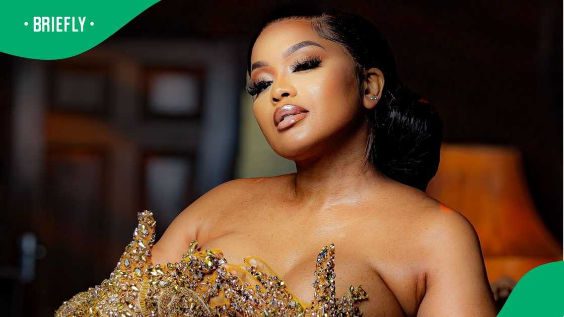 Lerato Kganyago had a breast reduction Lerato Kganyago had a breast reduction