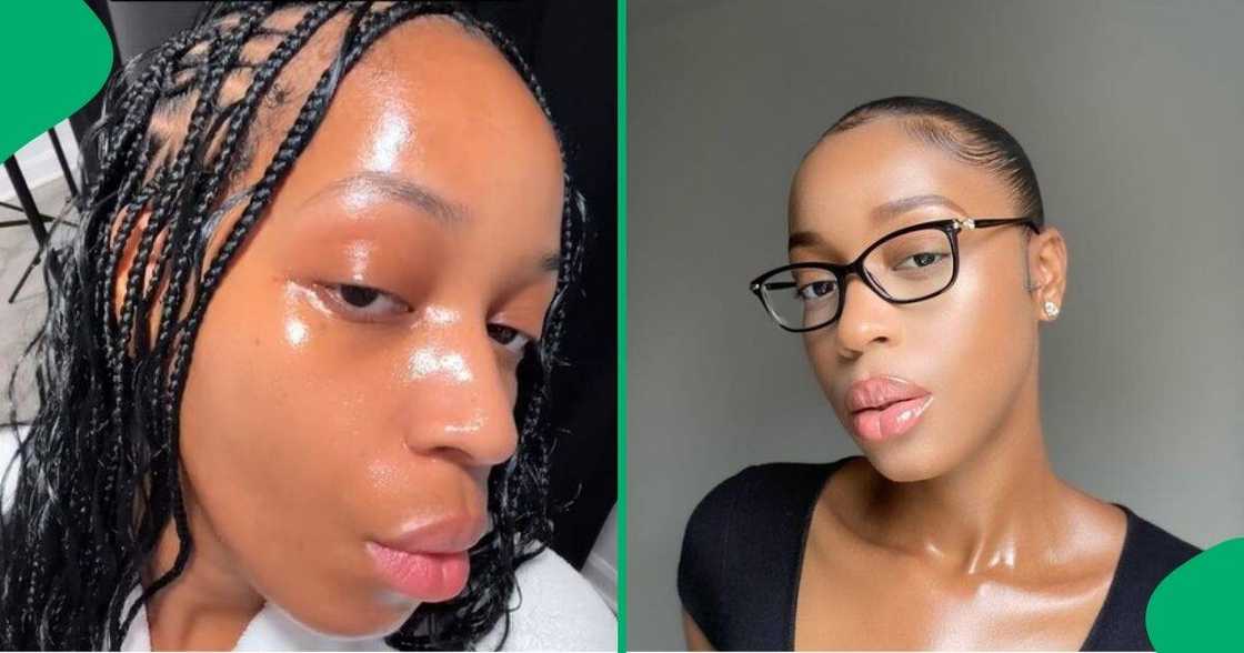 Woman shares what oil she uses to get glass skin.