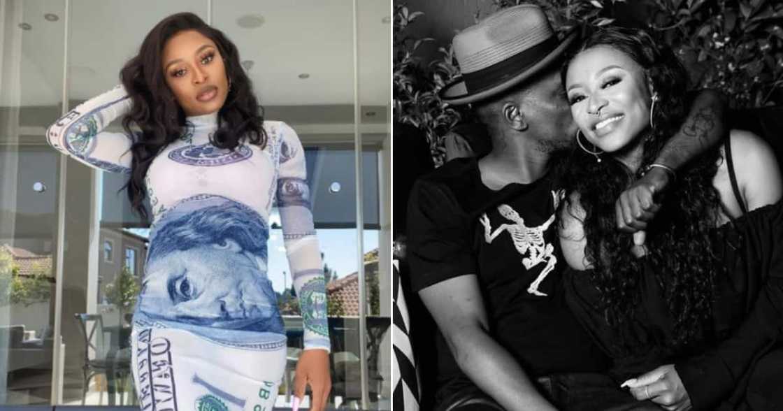 DJ Zinhle, Murdah Bongz, Asante, baby girl DJ Zinhle, Murdah Bongz, Asante, baby girl