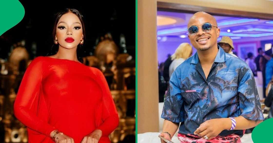 Mihlali Ndamase's ex, Leeroy Sidambe, was trolled