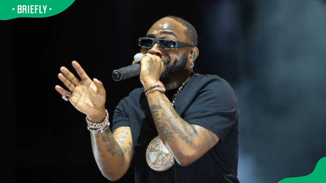 Davido performing at The O2 Arena Davido performing at The O2 Arena