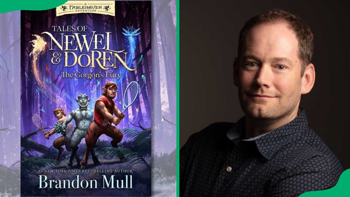 Fablehaven by Brandon Mull (L). Brandon Mull (R). Fablehaven by Brandon Mull (L). Brandon Mull (R).