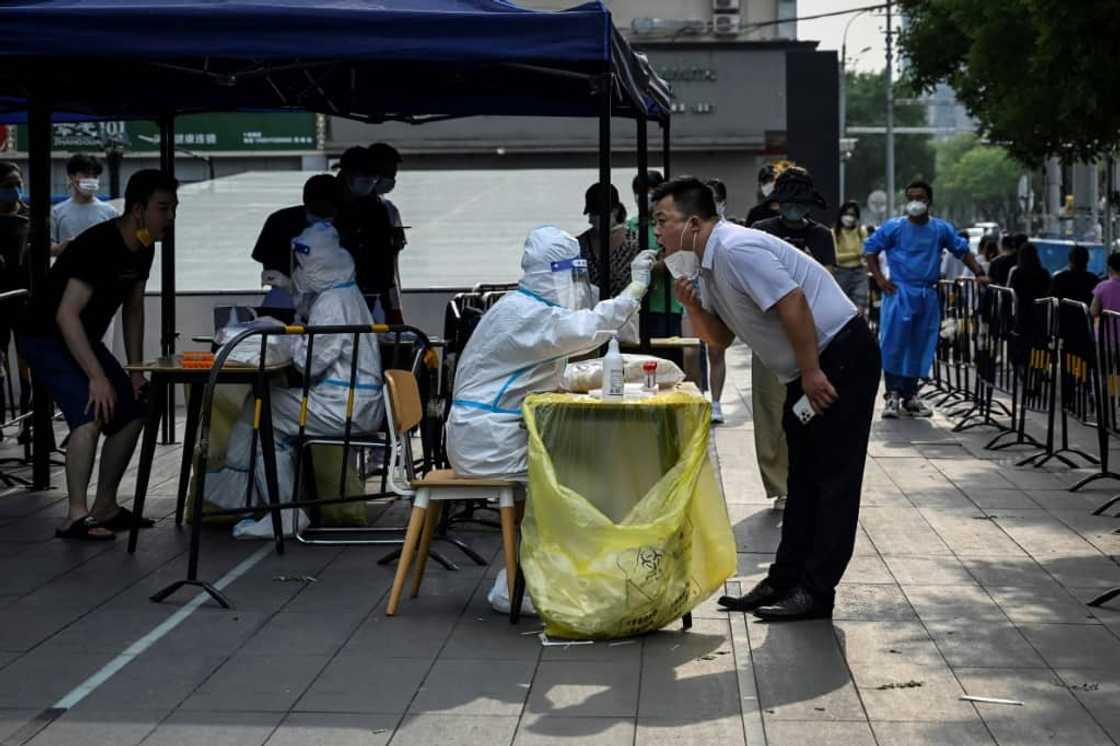 Near-daily testing is the most commonly used weapon in China's anti-virus arsenal Near-daily testing is the most commonly used weapon in China's anti-virus arsenal