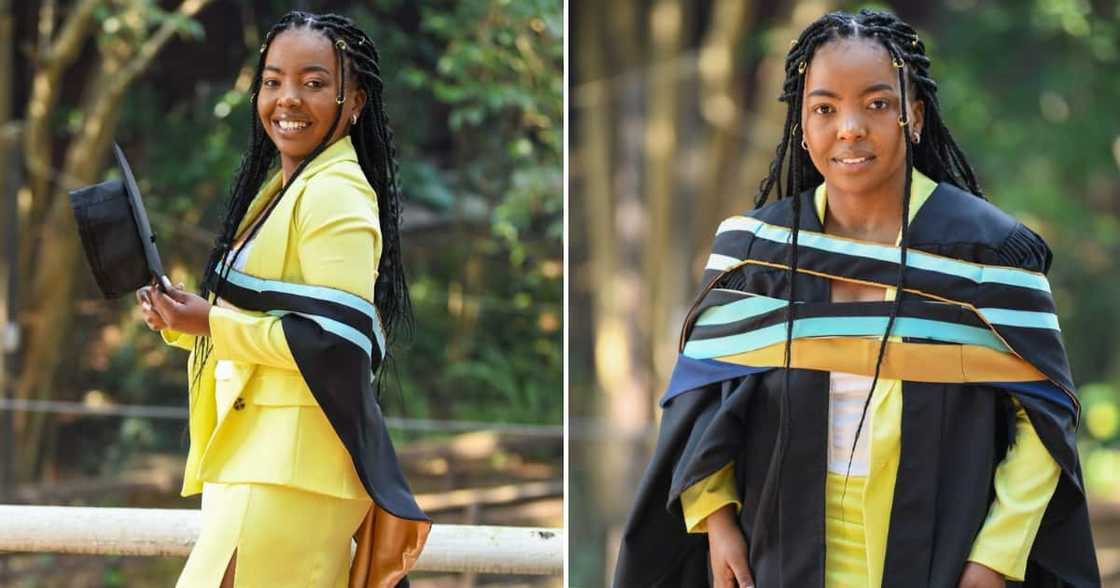 Lady from Durban excited about third graduation Lady from Durban excited about third graduation