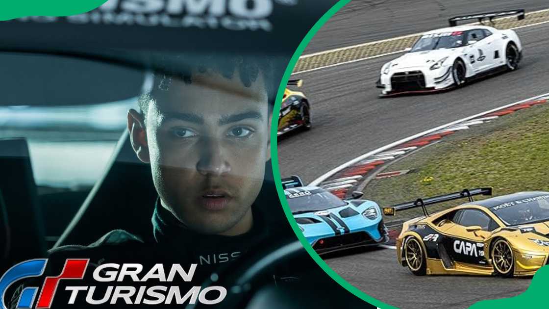 Gran Turismo cast in action Gran Turismo cast in action