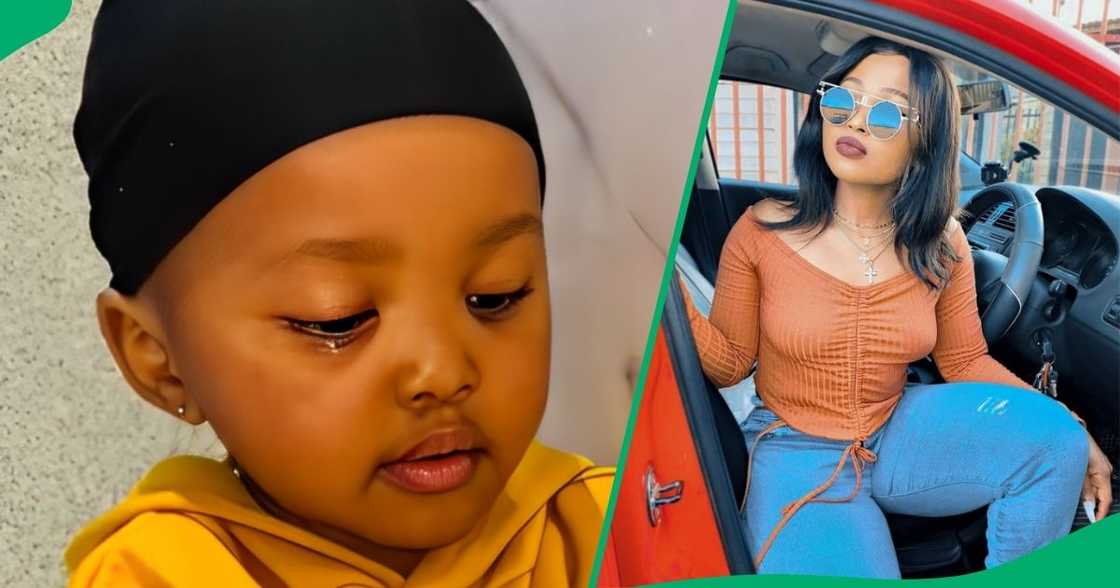 A mother and her daughter participated in a fun game, leaving the internet entertained. A mother and her daughter participated in a fun game, leaving the internet entertained.