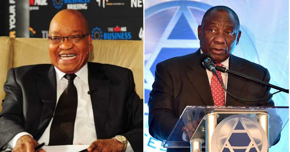 Jacob Zuma Cyril Ramaphosa KZN Elective Conference Jacob Zuma Cyril Ramaphosa KZN Elective Conference
