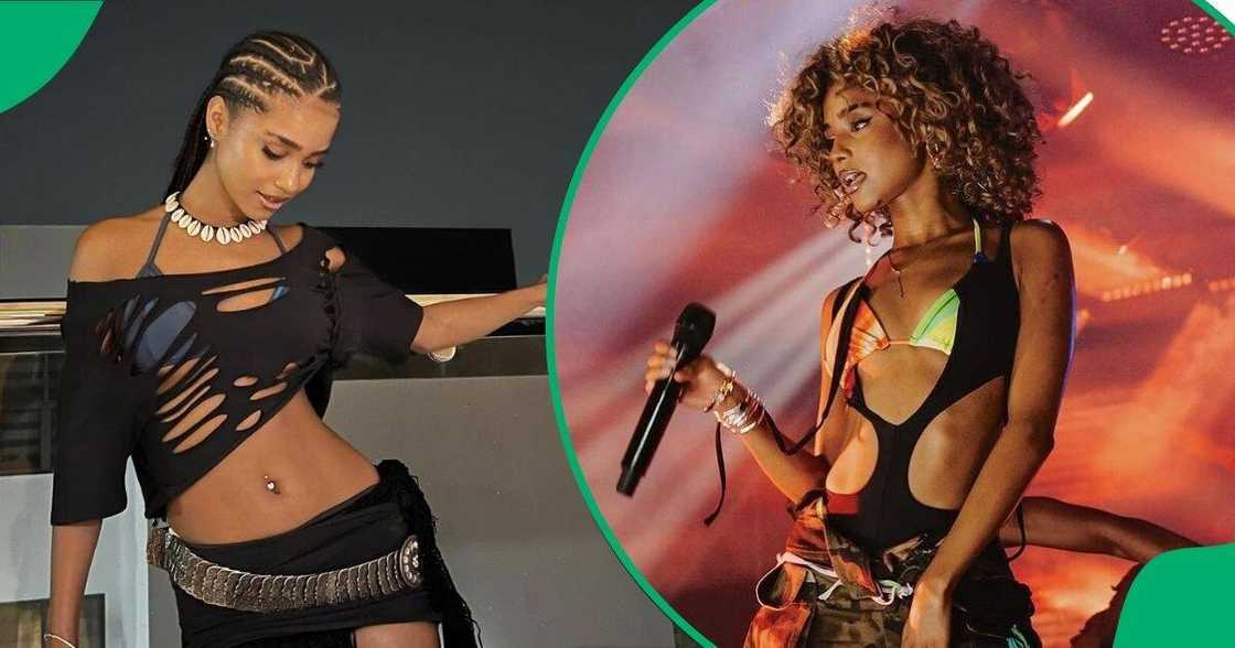 Tyla spoke about her signature fashion choices Tyla spoke about her signature fashion choices