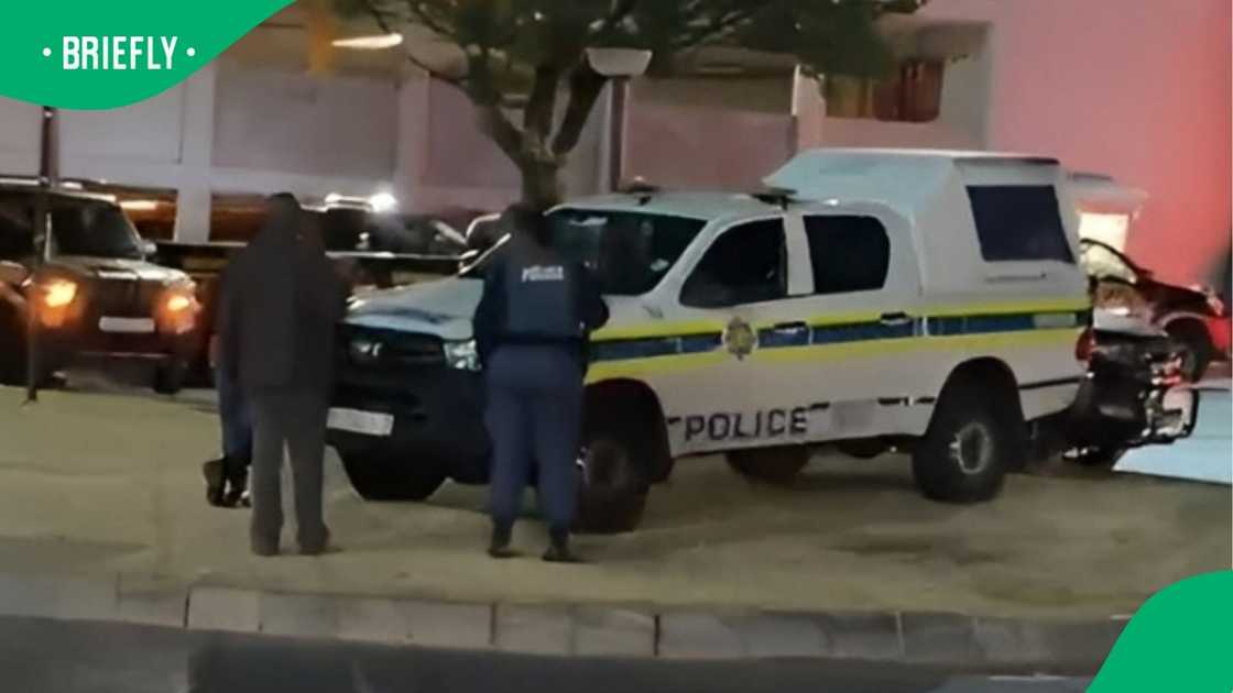 Police on scene at the Milpark Hospital