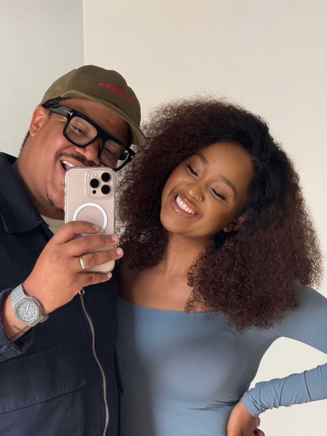 Mpoomy Ledwaba and Brenden Praise announce pregnancy Mpoomy Ledwaba and Brenden Praise announce pregnancy