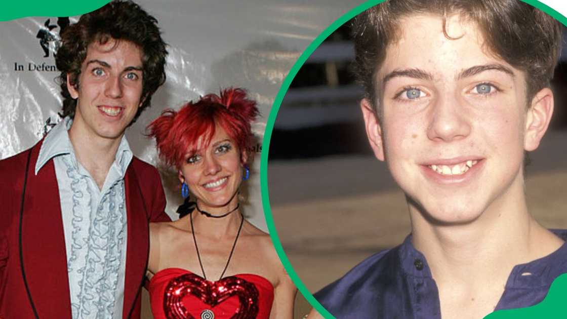 Taran Noah Smith and Heidi Van Pelt at the Paramount Studios in 2004 (L). Noah at the 1997 Environmental Media Awards (R) Taran Noah Smith and Heidi Van Pelt at the Paramount Studios in 2004 (L). Noah at the 1997 Environmental Media Awards (R)