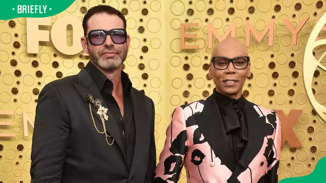 RuPaul (R) and Georges LeBar at the 71st Emmy Awards RuPaul (R) and Georges LeBar at the 71st Emmy Awards