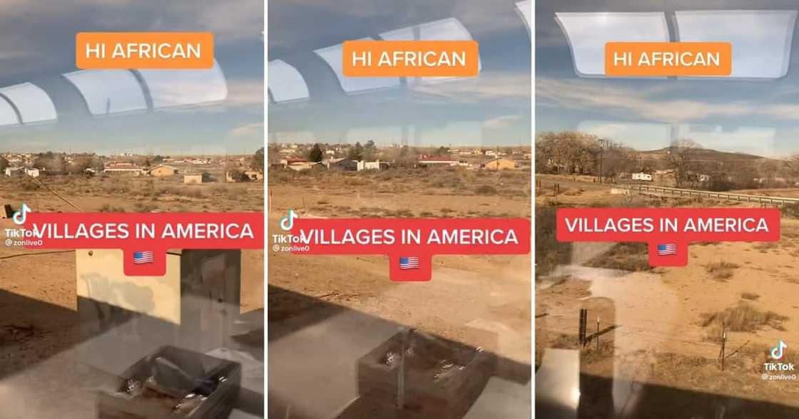 A video of an American village that looks like South African townships A video of an American village that looks like South African townships