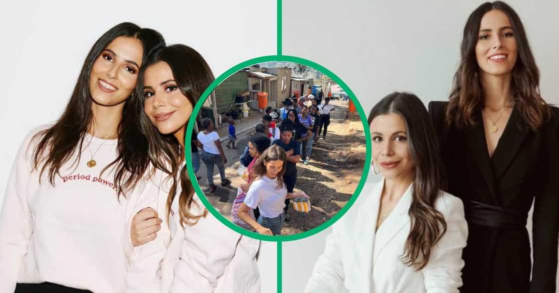 The two sisters started an organisation in Cape Town to get rid of period poverty and shame about menstruation The two sisters started an organisation in Cape Town to get rid of period poverty and shame about menstruation