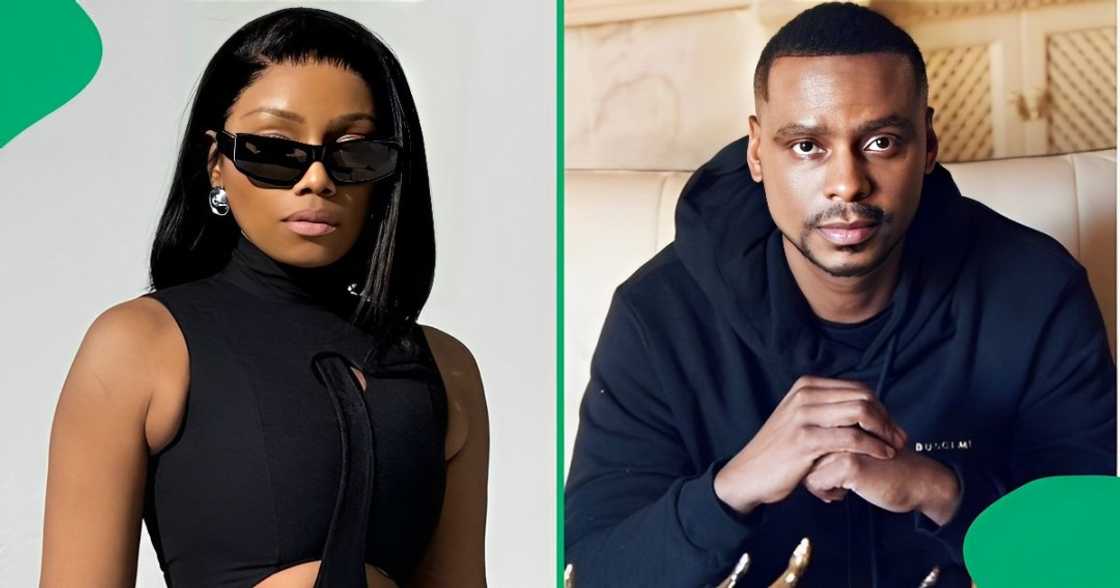 Bonang Matheba's alleged bae was seen in the USA