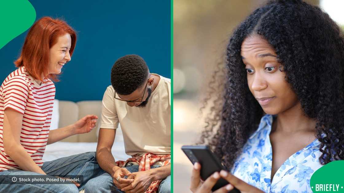 An interracial couple shocked the internet.