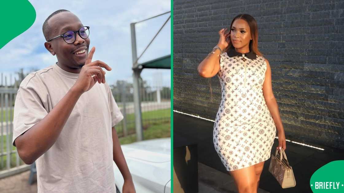 Khaya Mthethwa's new wife Sine Ndlovu speaks out after their wedding Khaya Mthethwa's new wife Sine Ndlovu speaks out after their wedding