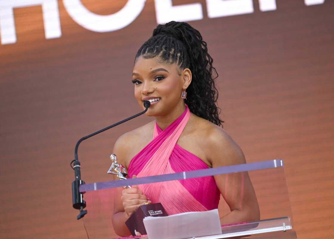 Halle Bailey during Essence Black Women in Hollywood Awards