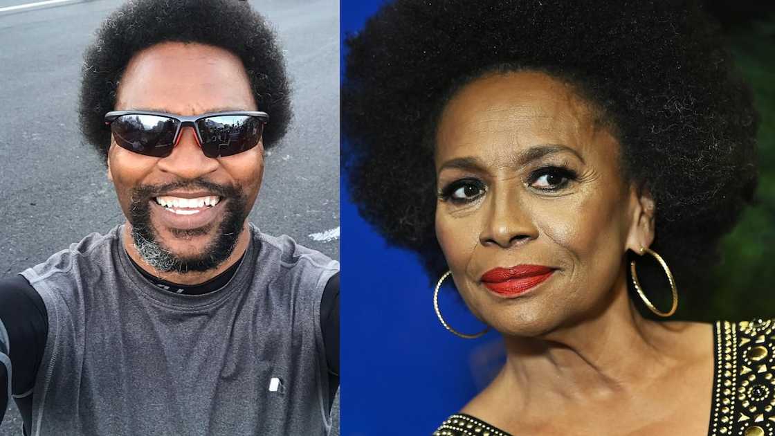 Arnold Byrd and his wife Jenifer Lewis Arnold Byrd and his wife Jenifer Lewis