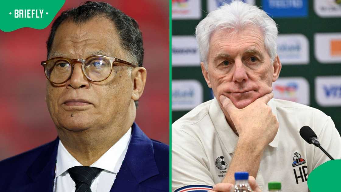 Danny Jordaan speaks on Hugo Broos