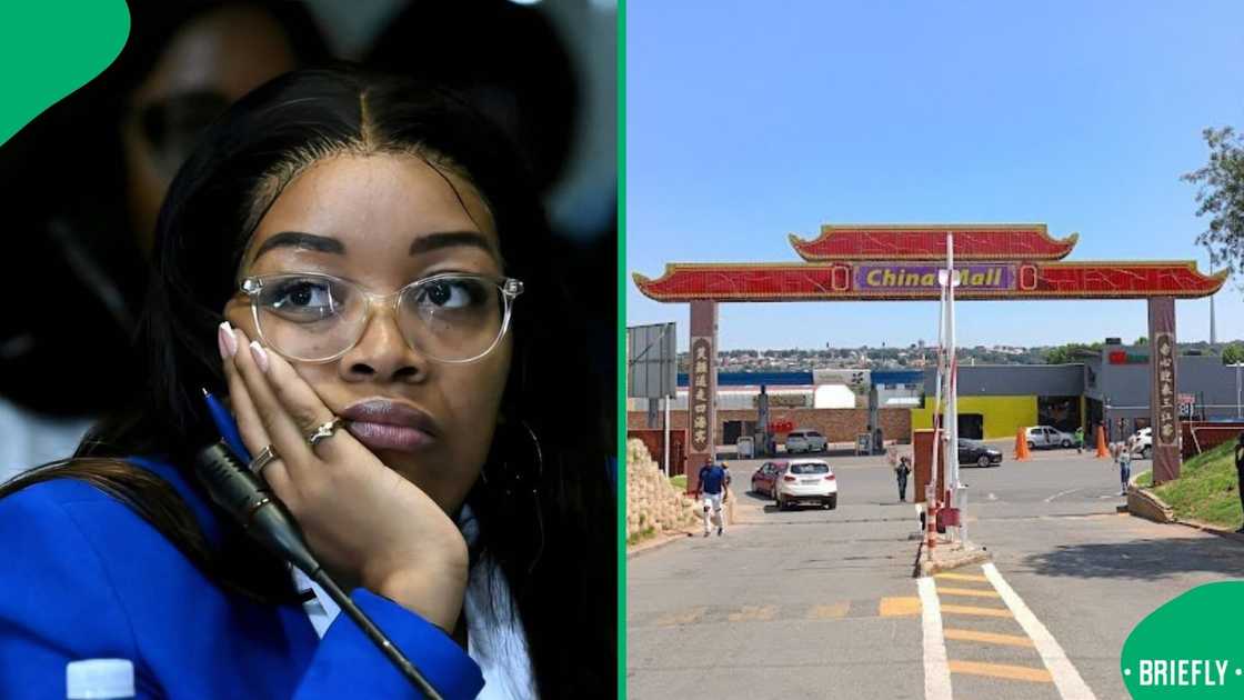 Jacinta Ngobese-Zuma claims the China Mall is being protected by politicians Jacinta Ngobese-Zuma claims the China Mall is being protected by politicians