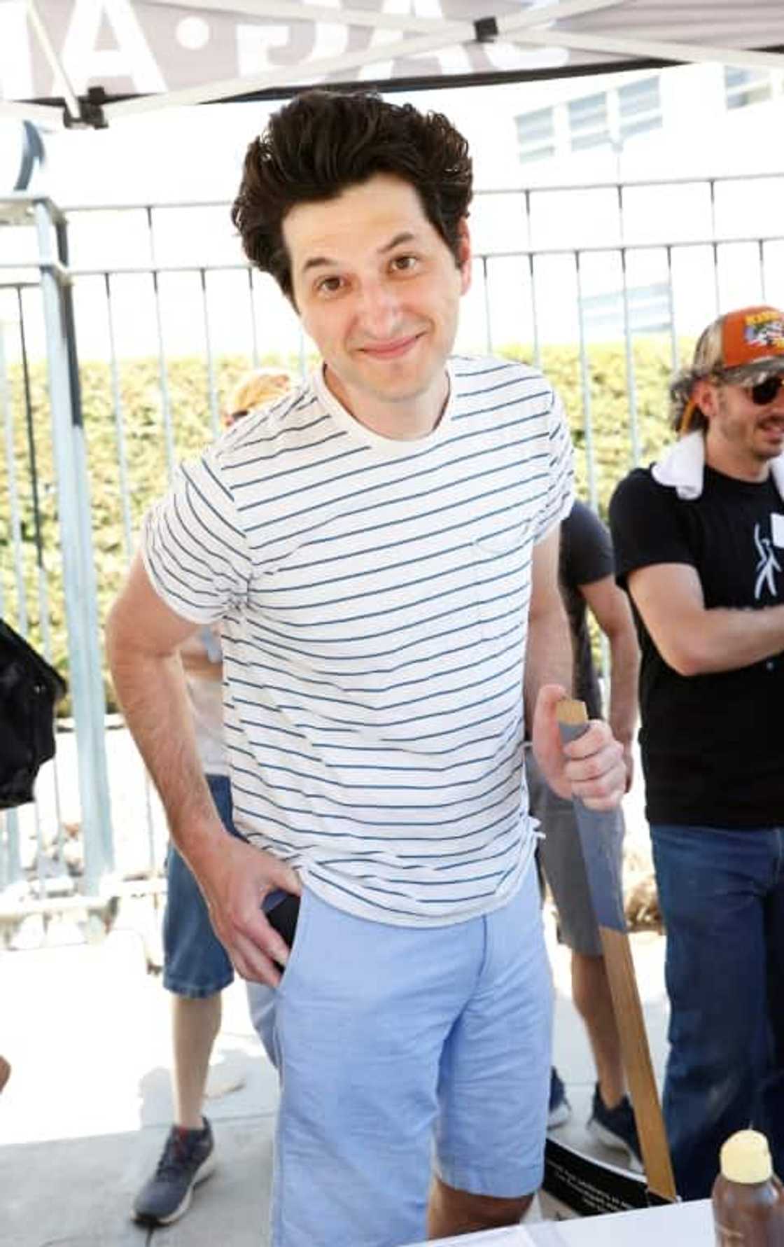 Stars including Ben Schwarz joined rank-and-file actors on the picket lines in Los Angeles Stars including Ben Schwarz joined rank-and-file actors on the picket lines in Los Angeles