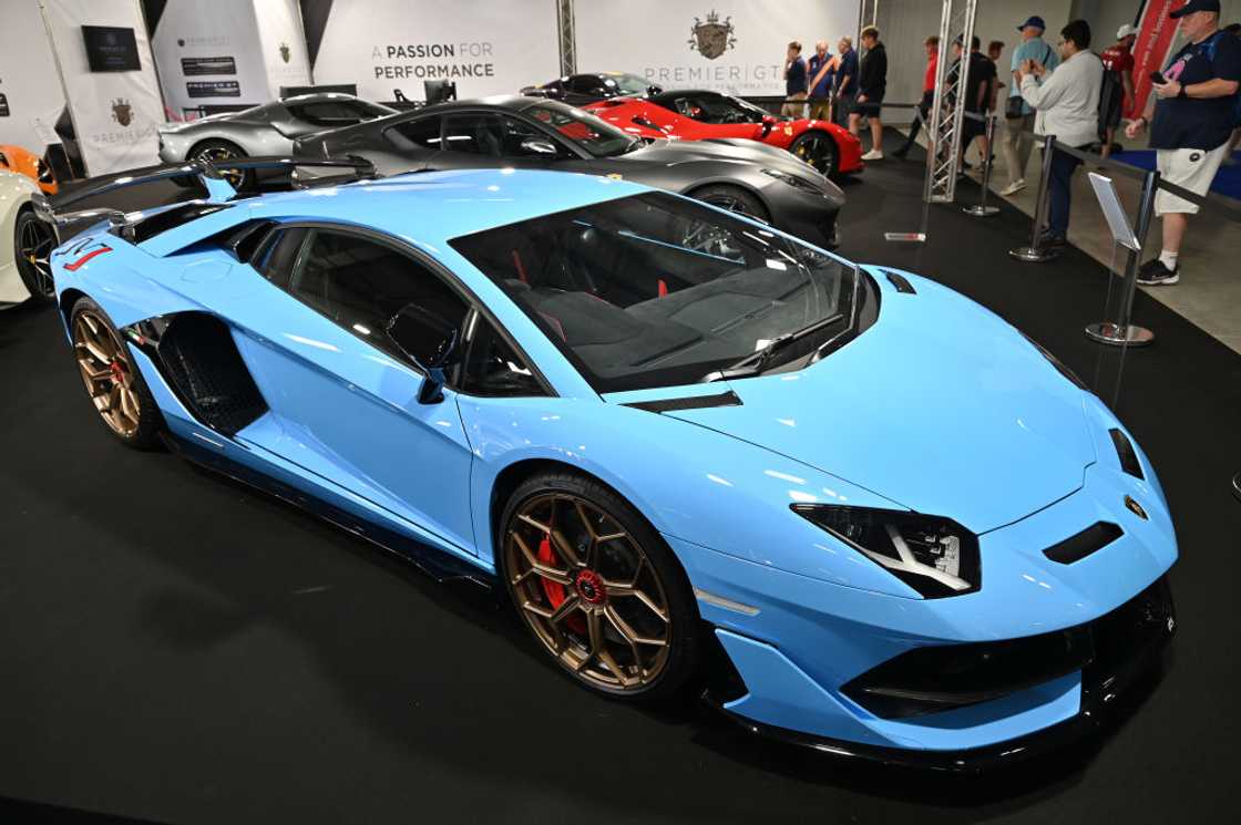 A Lamborghini Aventador was seized among Hangwani Maumela's wealth