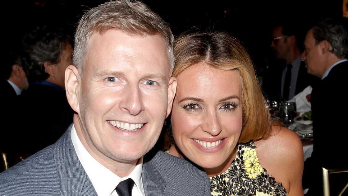 Patrick Kielty and Cat Deeley in Beverly Hills, California. Patrick Kielty and Cat Deeley in Beverly Hills, California.
