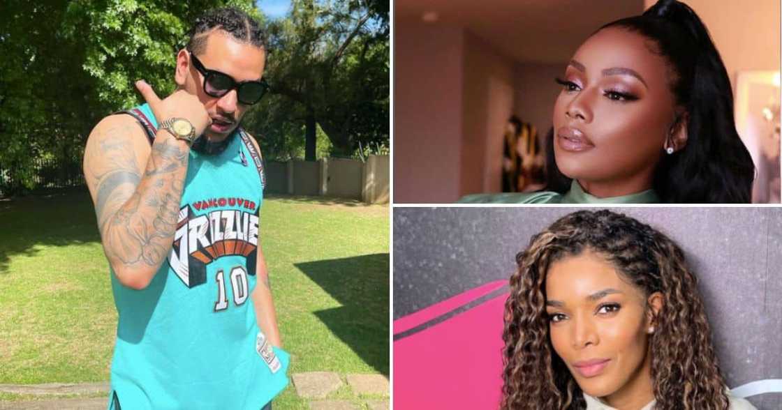 AKA, Bonang Matheba and Connie Ferguson AKA, Bonang Matheba and Connie Ferguson