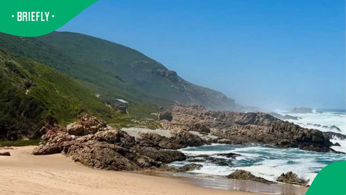 A beach in Plettenberg Bay.